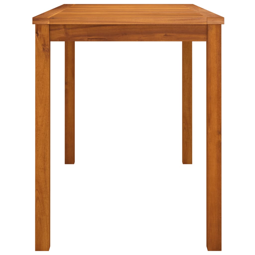 Puutarhapöytä 110x55x67 cm täysi akasiapuu - Sisustajankoti.fi