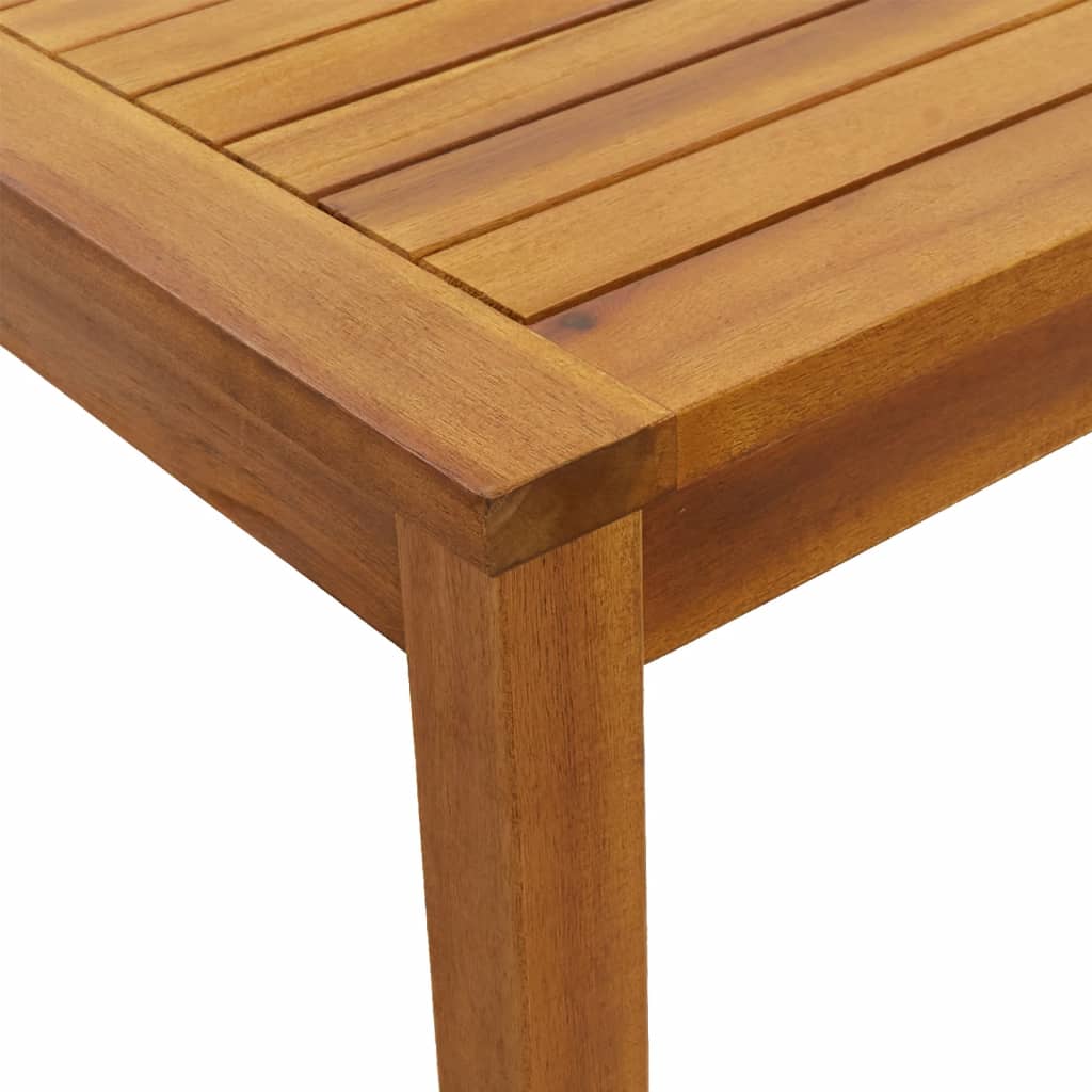 Puutarhapöytä 110x55x67 cm täysi akasiapuu - Sisustajankoti.fi