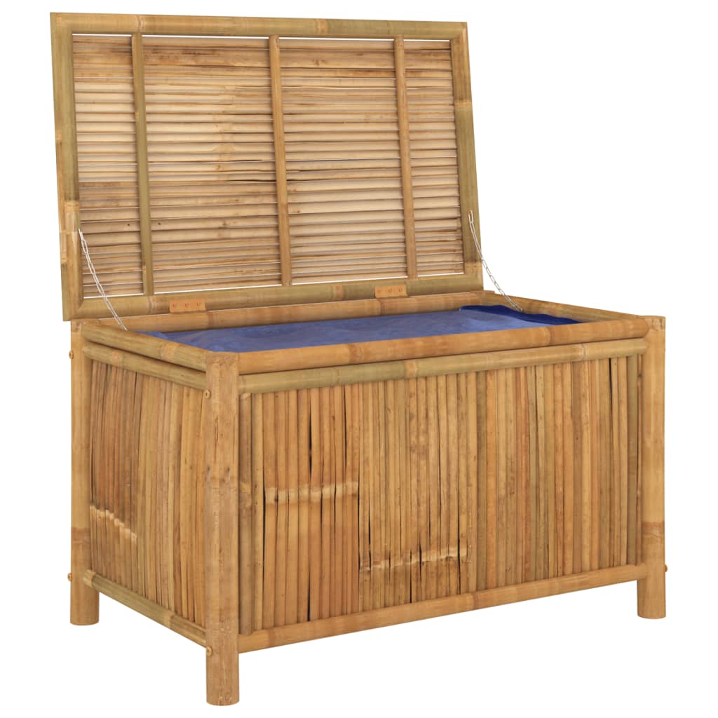 Ulkosäilytyslaatikko 90x52x55cm bambu - Sisustajankoti.fi