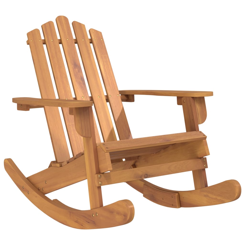 Adirondack keinutuoli täysi akasiapuu - Sisustajankoti.fi
