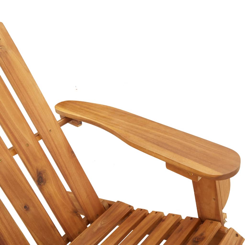Adirondack keinutuoli täysi akasiapuu - Sisustajankoti.fi
