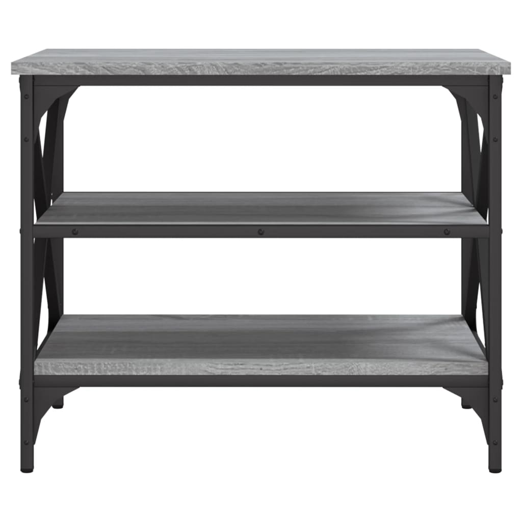 TV-taso harmaa Sonoma 60x40x50 cm tekninen puu - Sisustajankoti.fi