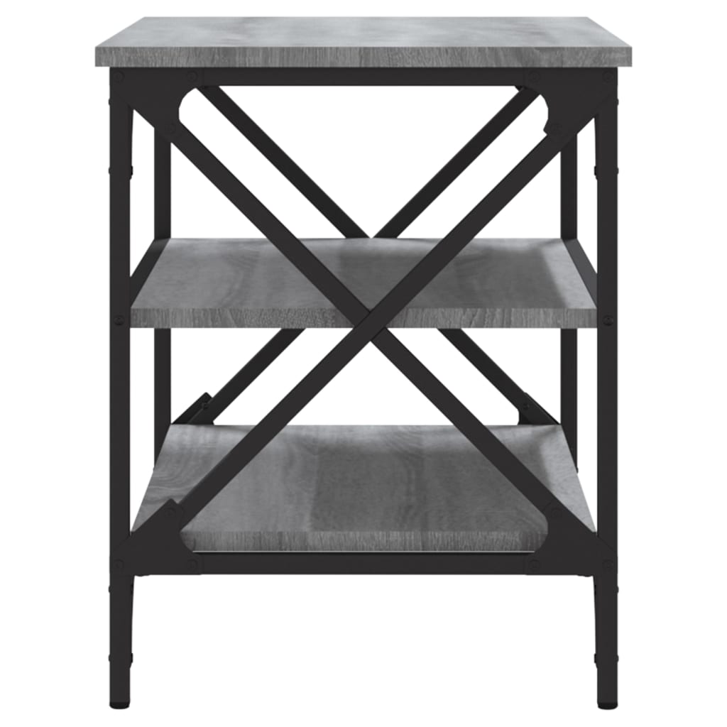 TV-taso harmaa Sonoma 60x40x50 cm tekninen puu - Sisustajankoti.fi