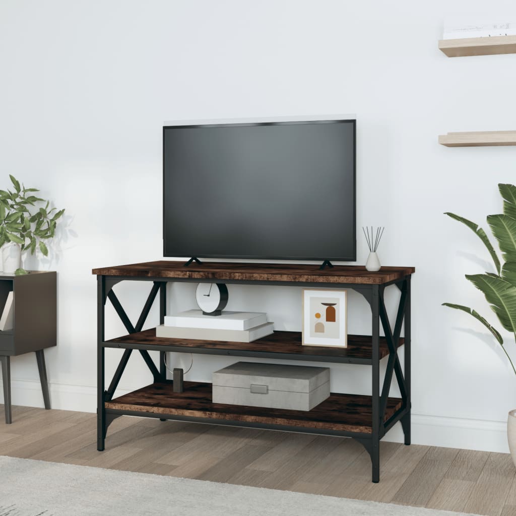 TV-taso savutammi 80x40x50 cm tekninen puu - Sisustajankoti.fi