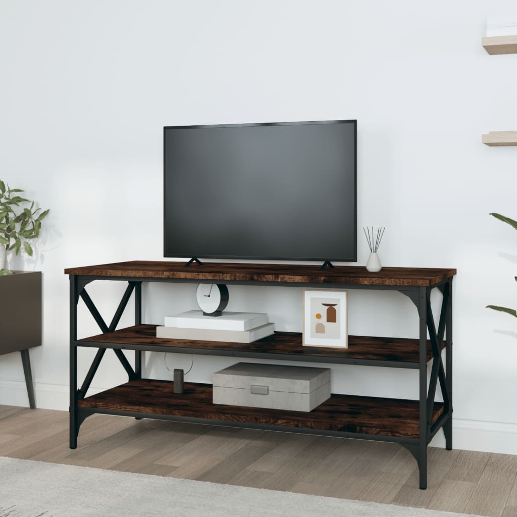 TV-taso savutammi 100x40x50 cm tekninen puu - Sisustajankoti.fi