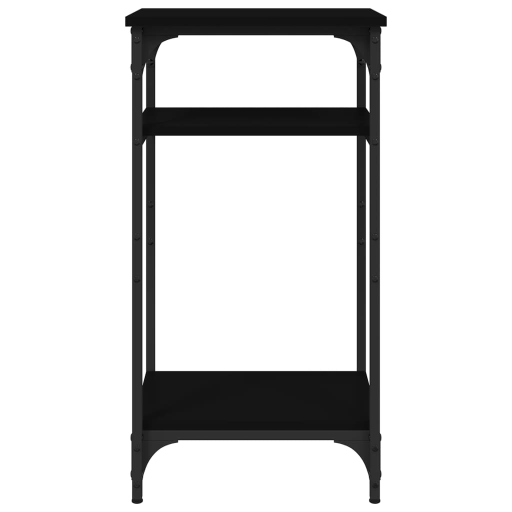 Sivupöytä musta 40x30x75 cm tekninen puu - Sisustajankoti.fi