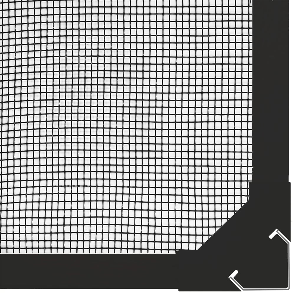 Magneettinen hyönteisverkko ikkunaan antrasiitti 80x140 cm - Sisustajankoti.fi