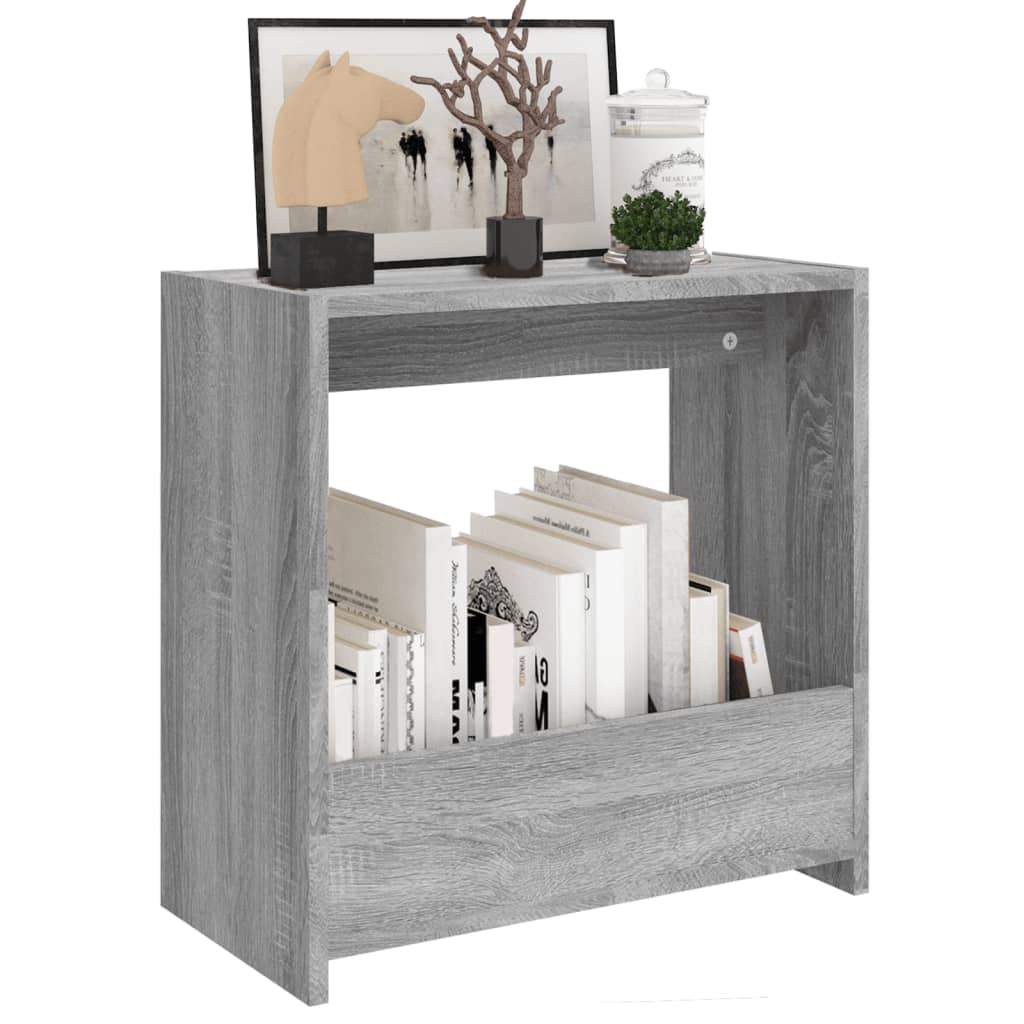 Sivupöytä harmaa Sonoma 50x26x50 cm tekninen puu - Sisustajankoti.fi