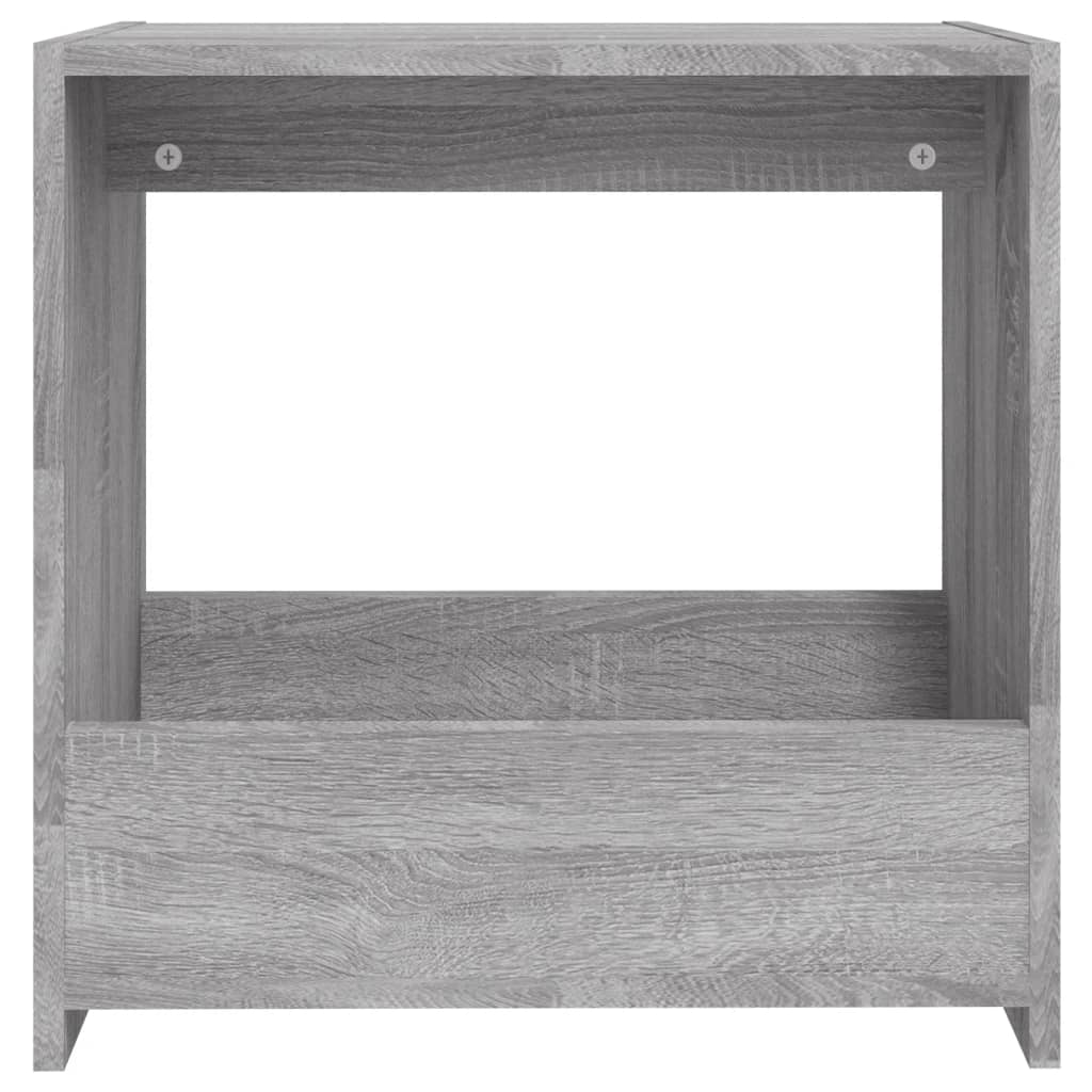 Sivupöytä harmaa Sonoma 50x26x50 cm tekninen puu - Sisustajankoti.fi