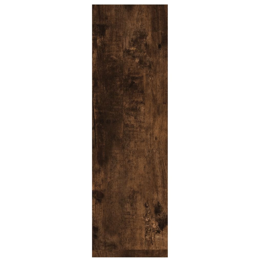 Seinähyllyt 2 kpl savutammi 50x15x50 cm tekninen puu - Sisustajankoti.fi