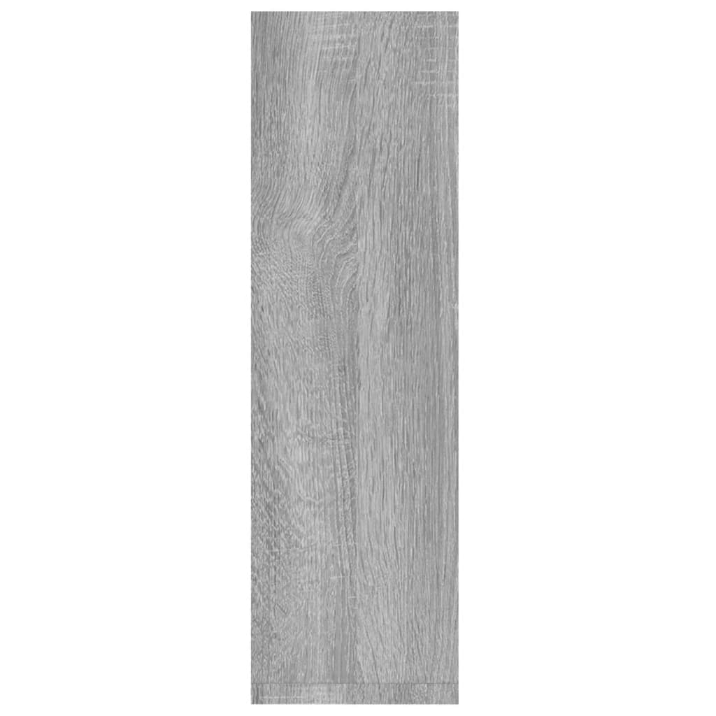 Seinähyllyt 2 kpl harmaa Sonoma 50x15x50 cm tekninen puu - Sisustajankoti.fi