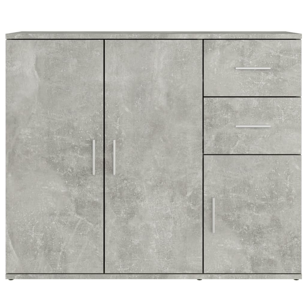 Senkki betoninharmaa 91x29,5x75 cm tekninen puu - Sisustajankoti.fi