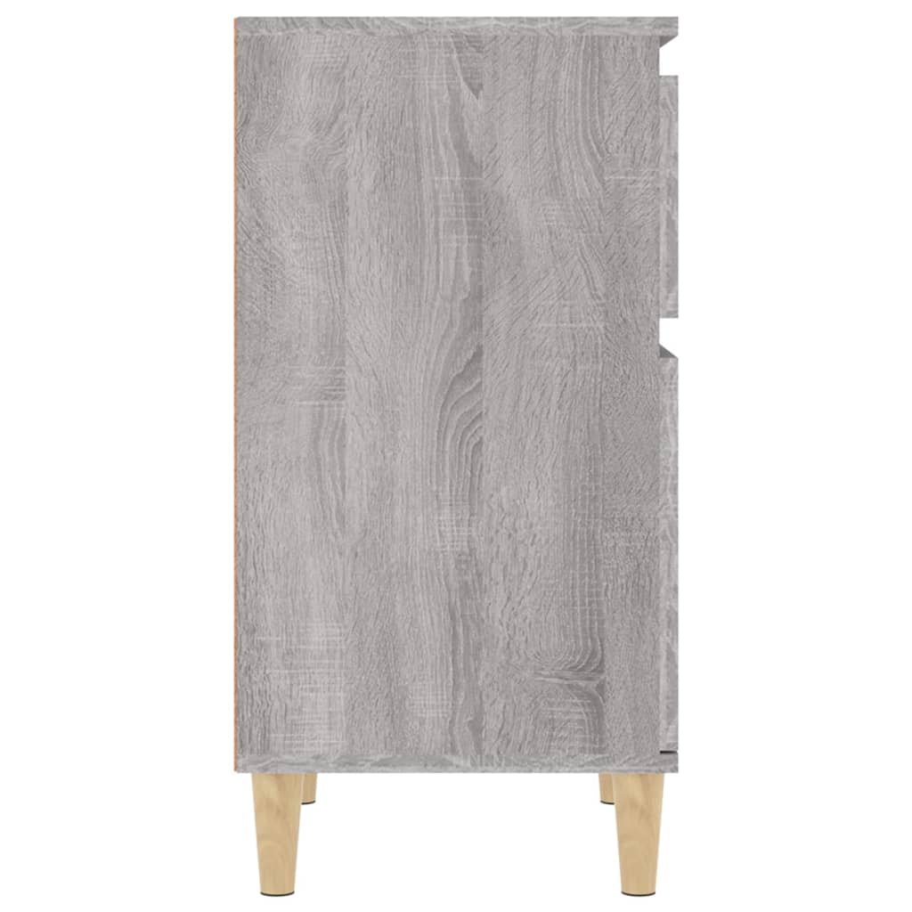 Yöpöytä harmaa Sonoma 40x35x70 cm - Sisustajankoti.fi
