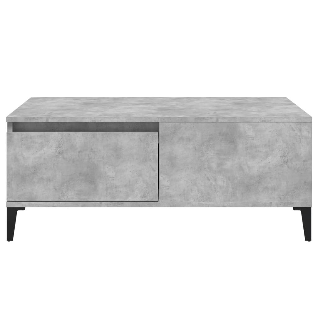 Sohvapöytä betoninharmaa 90x50x36,5 cm tekninen puu - Sisustajankoti.fi