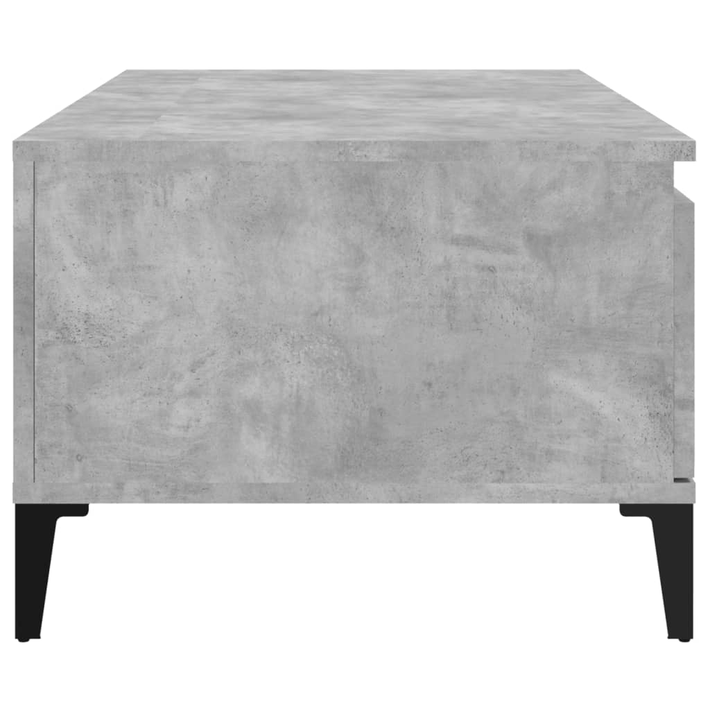 Sohvapöytä betoninharmaa 90x50x36,5 cm tekninen puu - Sisustajankoti.fi