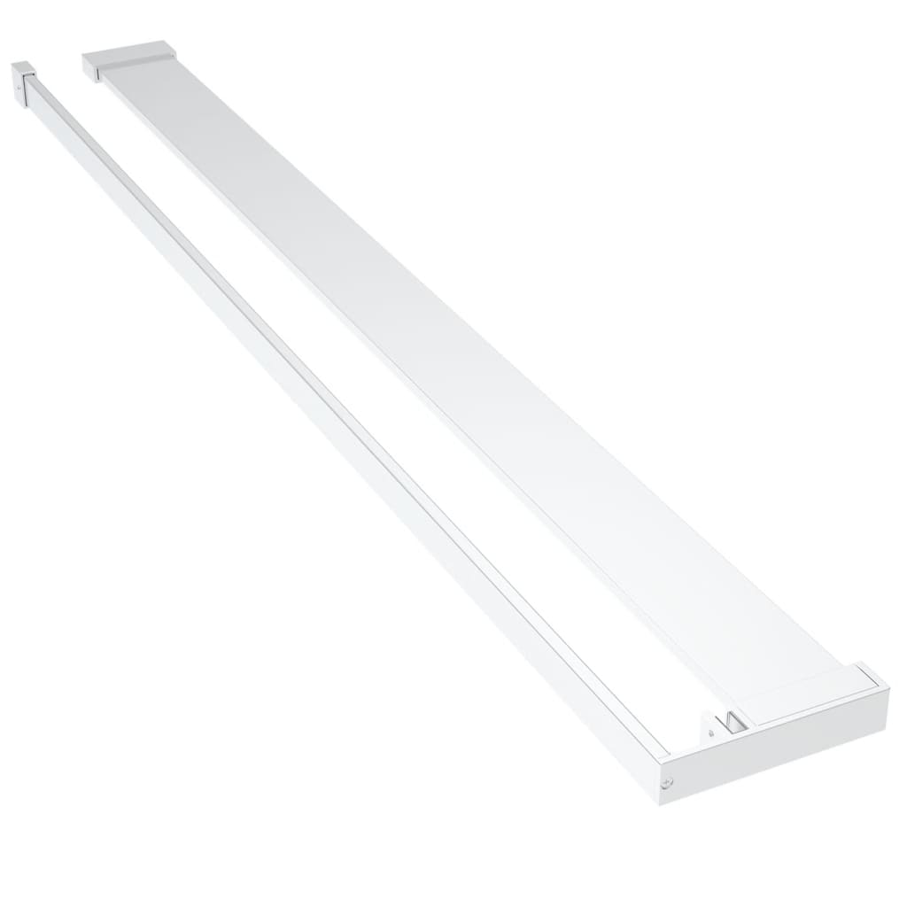 Suihkuseinäke hyllyllä kromi 80x195 cm ESG lasi ja alumiini - Sisustajankoti.fi