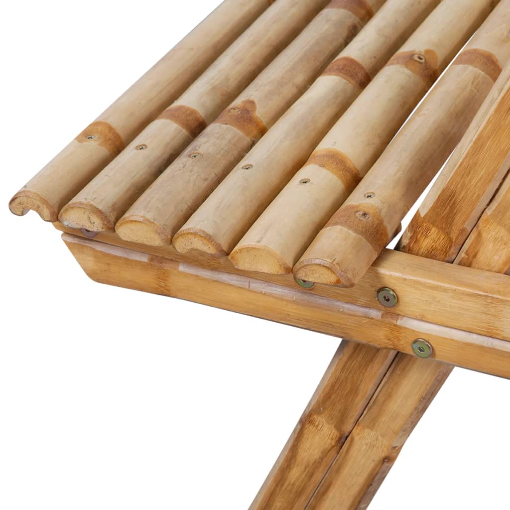 Piknikpöytä 120x120x78 cm bambu - Sisustajankoti.fi
