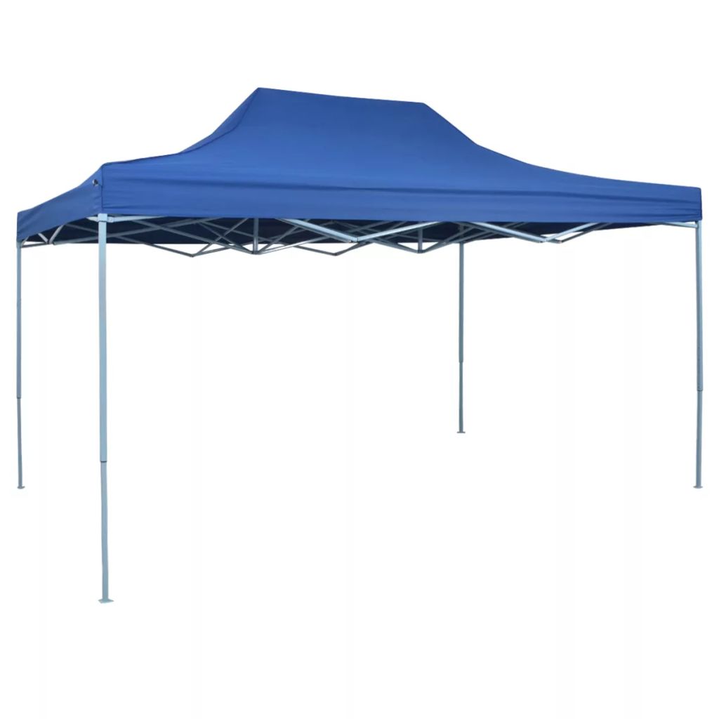 Kokoontaitettava juhlateltta pop-up 3x4,5 m sininen - Sisustajankoti.fi