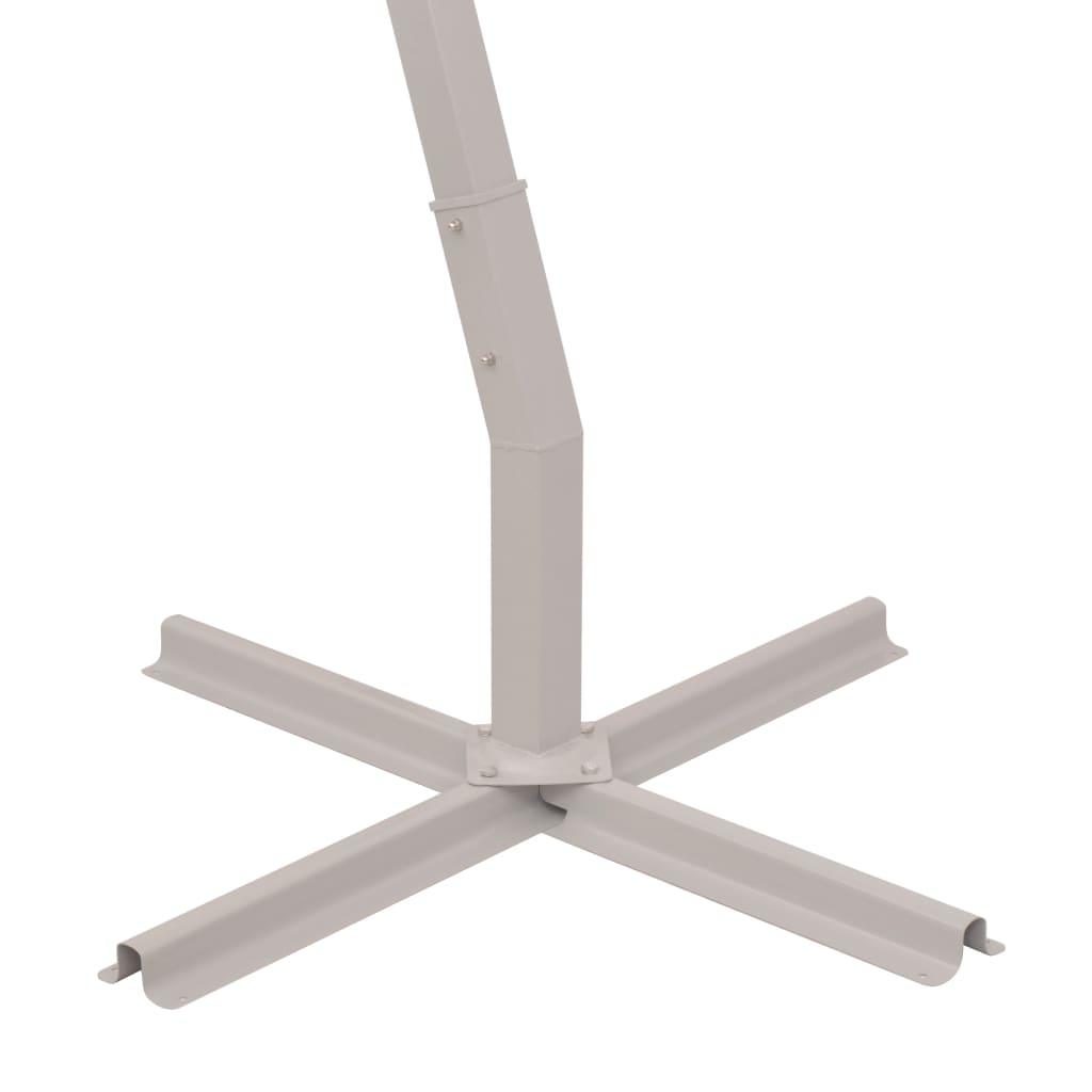 Roikkuva päivänvarjo 300x300 cm Alumiinitanko Hiekka - Sisustajankoti.fi