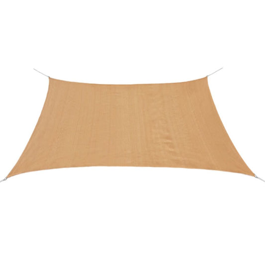 Aurinkopurje HDPE neliönmuotoinen 2x2 m beige - Sisustajankoti.fi