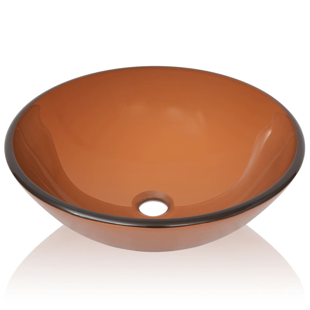 Pesuallas Karkaistu Lasi 42 cm Ruskea - Sisustajankoti.fi