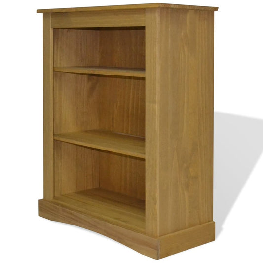 Kirjahylly 3-tasoa Meksikon mänty Corona-sarja 81x29x100 cm - Sisustajankoti.fi
