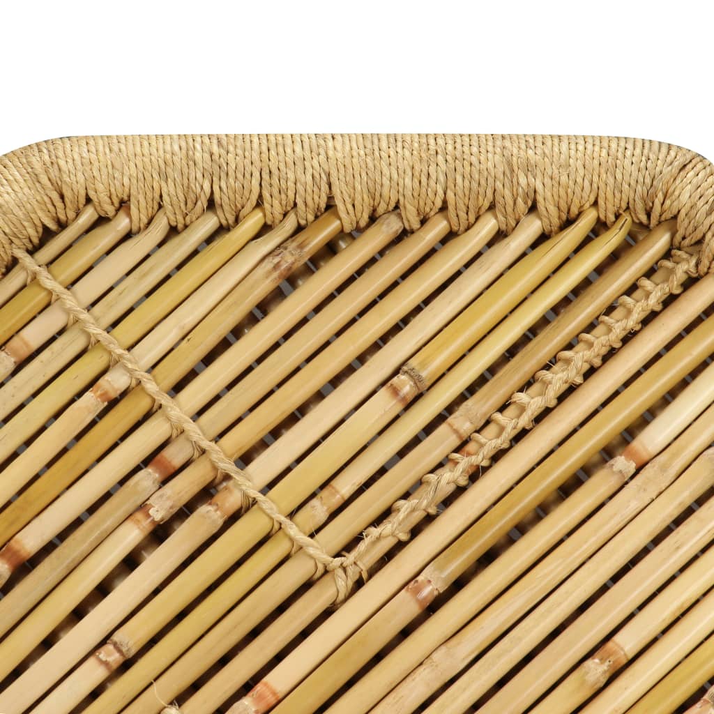 Sohvapöytä bambu kahdeksankulmio 60x60x45 cm - Sisustajankoti.fi