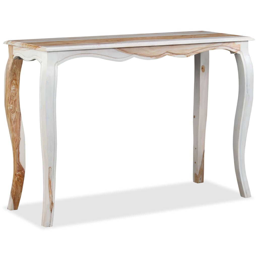 Konsolipöytä kiinteä seesampuu 110x40x76 cm - Sisustajankoti.fi