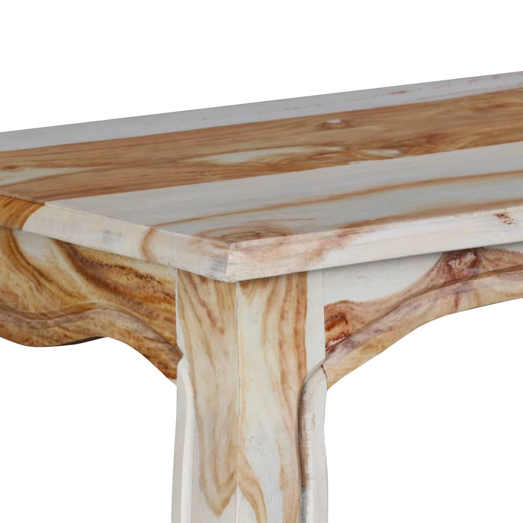Konsolipöytä kiinteä seesampuu 110x40x76 cm - Sisustajankoti.fi