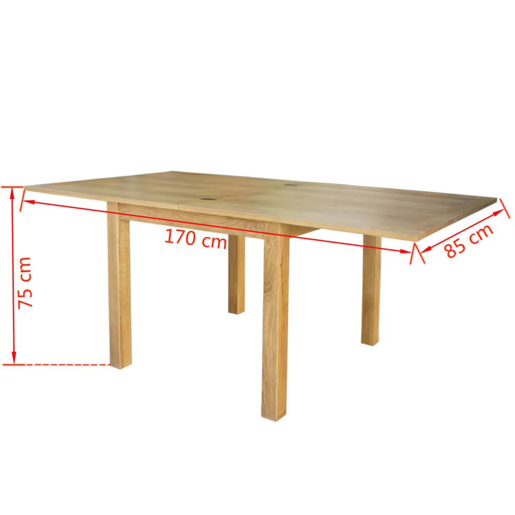 Jatkettava pöytä Tammi 170x85x75 cm - Sisustajankoti.fi