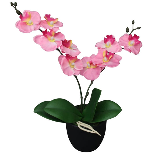 Tekokukka ruukulla orkidea 30 cm vaaleanpunainen - Sisustajankoti.fi