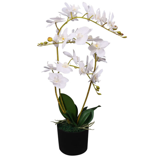 Tekokukka ruukulla orkidea 65 cm valkoinen - Sisustajankoti.fi