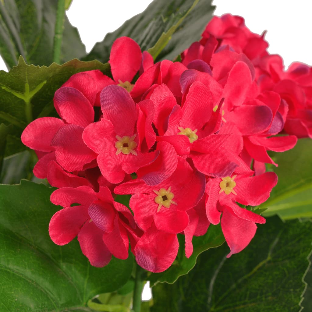 Tekokukka ruukulla hortensia 60 cm punainen - Sisustajankoti.fi