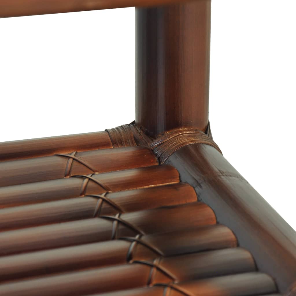 Yöpöytä 40x40x40 cm bambu tummanruskea - Sisustajankoti.fi