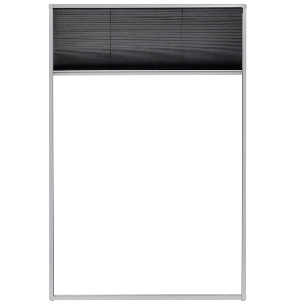 Laskostettu hyönteisverkko ikkunaan 80x120 cm Alumiini - Sisustajankoti.fi