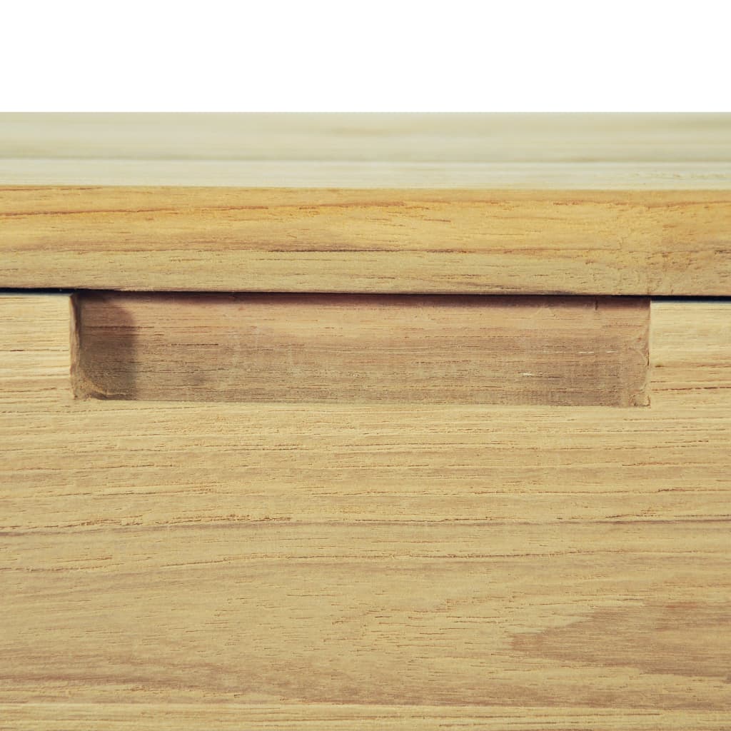 TV-taso 120x35x35 cm Täysi tiikki - Sisustajankoti.fi