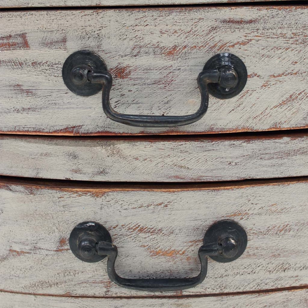 Yöpöytä Täysi uusiokäytetty puu 48x35x64 cm - Sisustajankoti.fi