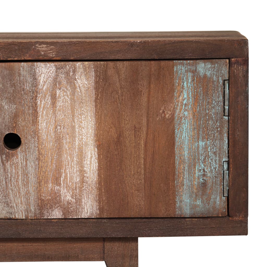 TV-taso kiinteä akaasiapuu vintagetyyli 118x30x40 cm - Sisustajankoti.fi
