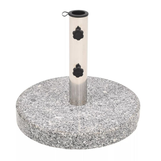 Aurinkovarjon Alusta Graniitti Pyöreä 22 kg - Sisustajankoti.fi
