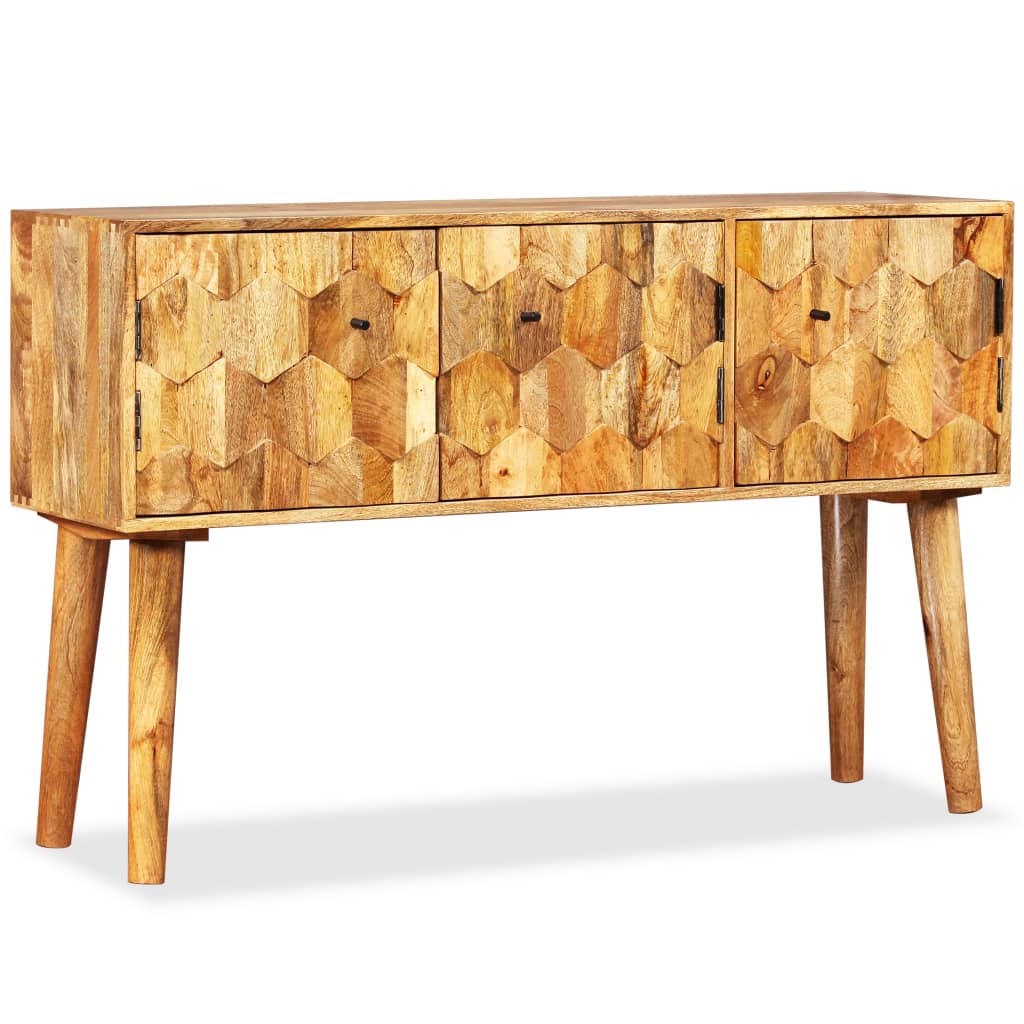 Senkki kiinteä mangopuu 118x35x75 cm - Sisustajankoti.fi