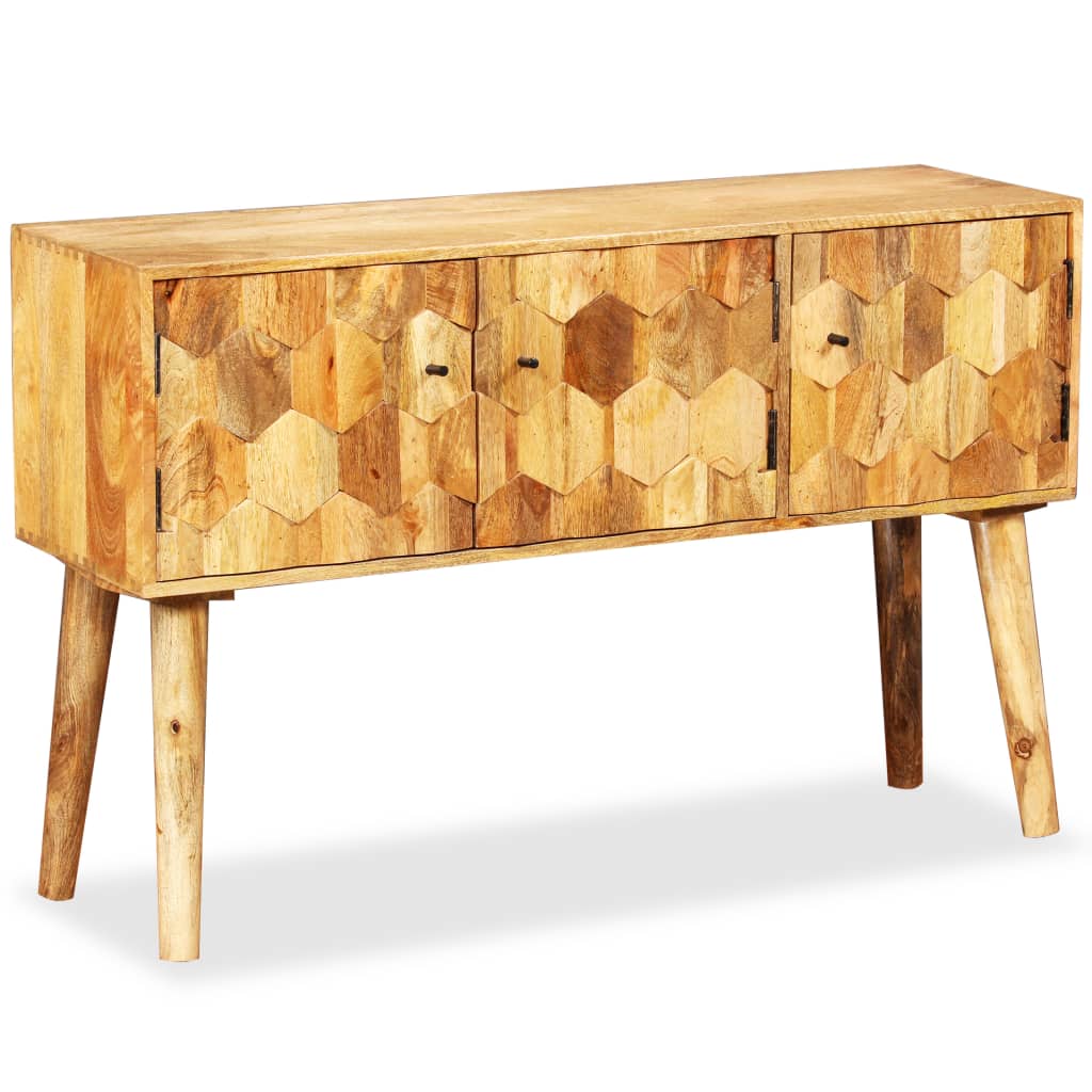 Senkki kiinteä mangopuu 118x35x75 cm - Sisustajankoti.fi