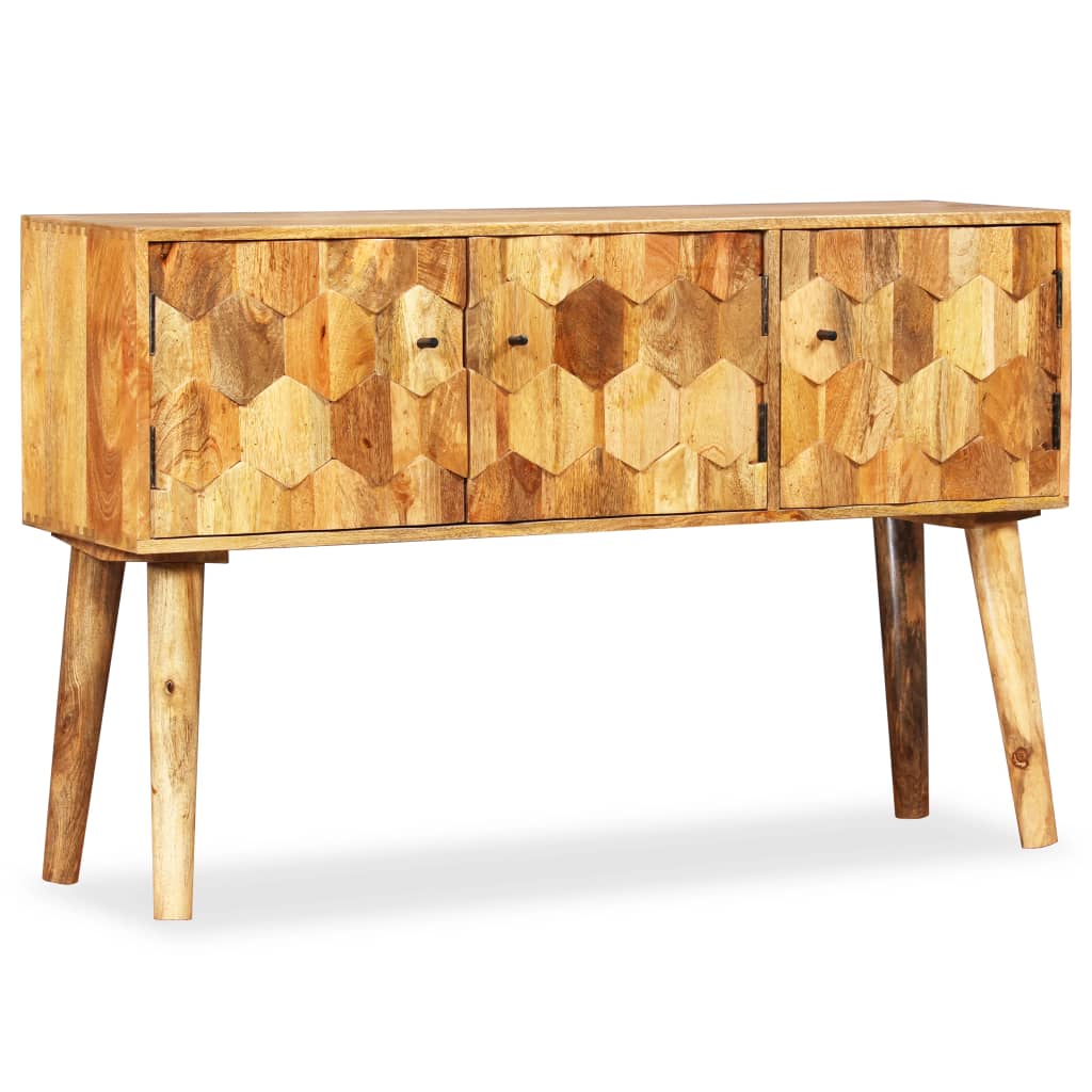 Senkki kiinteä mangopuu 118x35x75 cm - Sisustajankoti.fi
