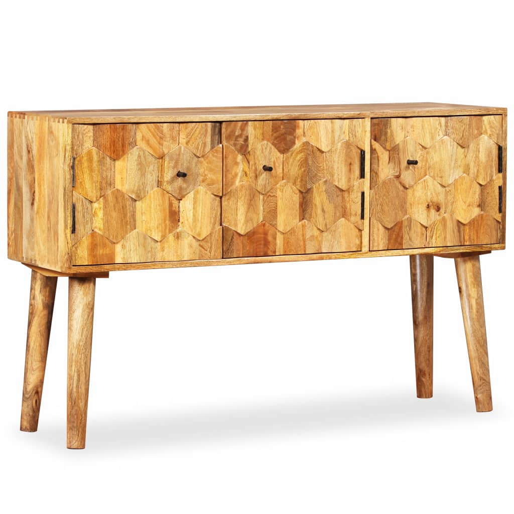 Senkki kiinteä mangopuu 118x35x75 cm - Sisustajankoti.fi
