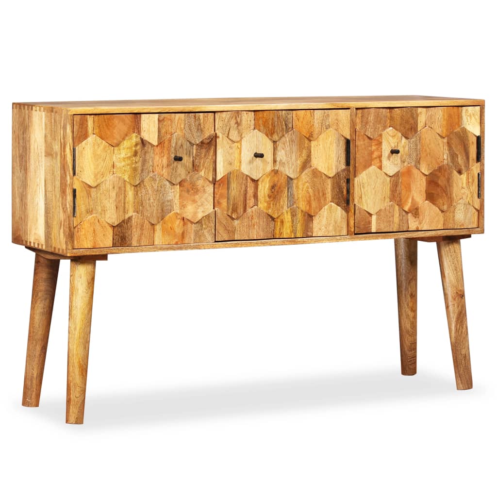 Senkki kiinteä mangopuu 118x35x75 cm - Sisustajankoti.fi