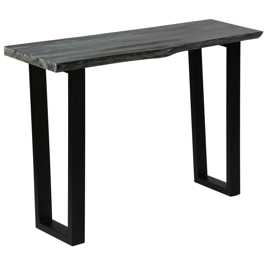 Konsolipöytä mindipuu 110x35x75 cm harmaa - Sisustajankoti.fi