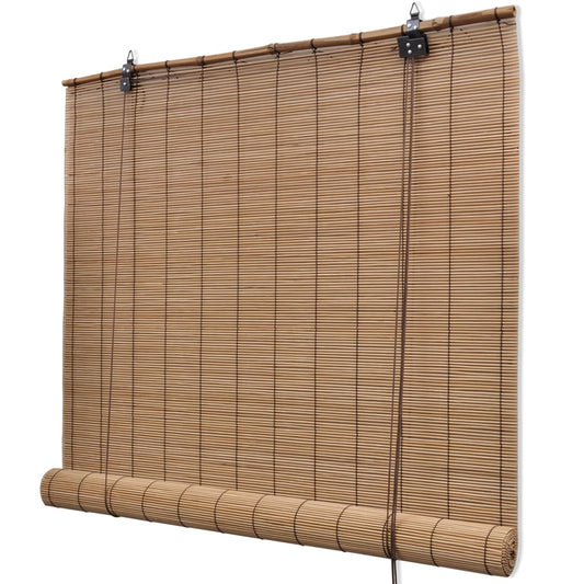 Rullaverho bambu 100x220 cm ruskea - Sisustajankoti.fi
