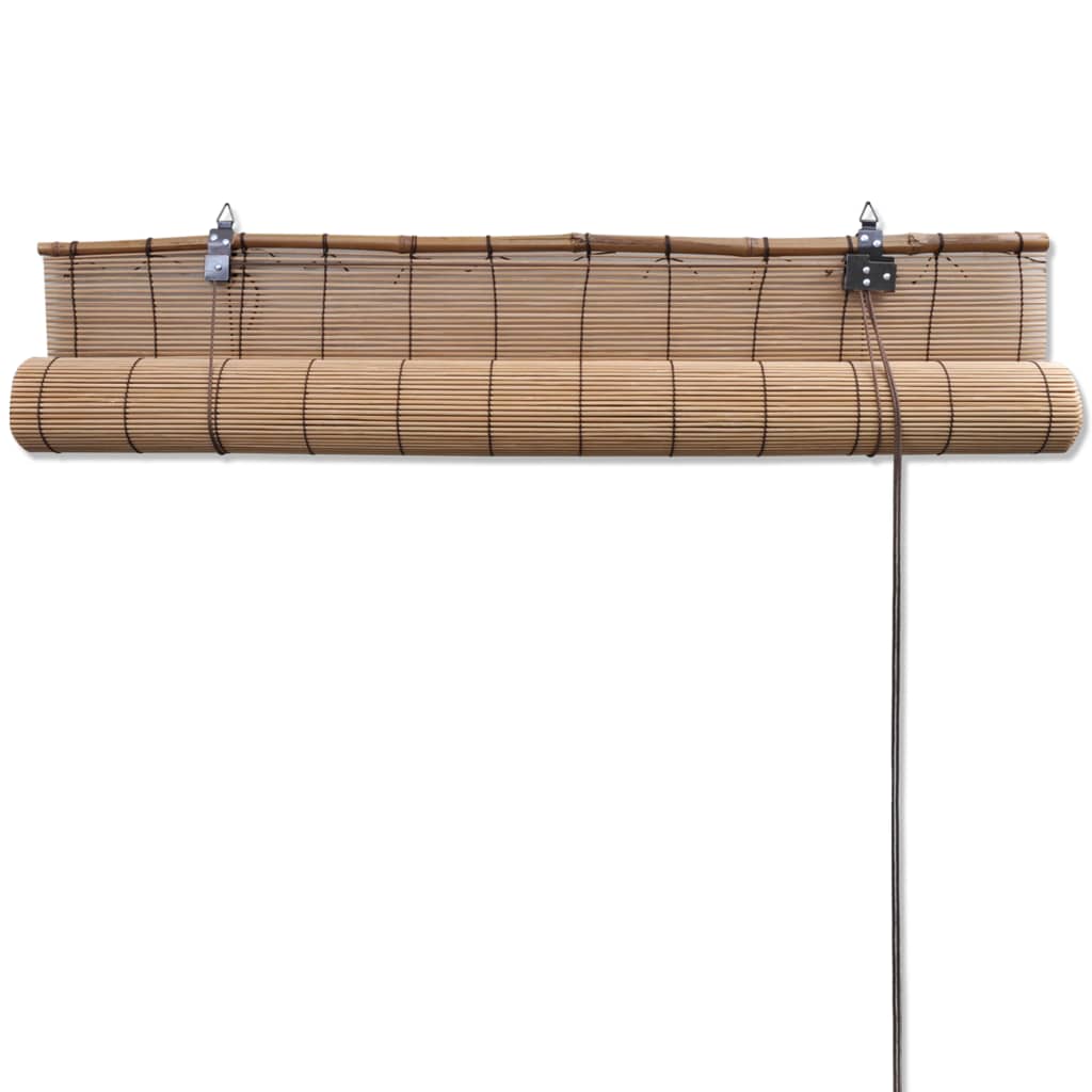 Rullaverho bambu 100x220 cm ruskea - Sisustajankoti.fi