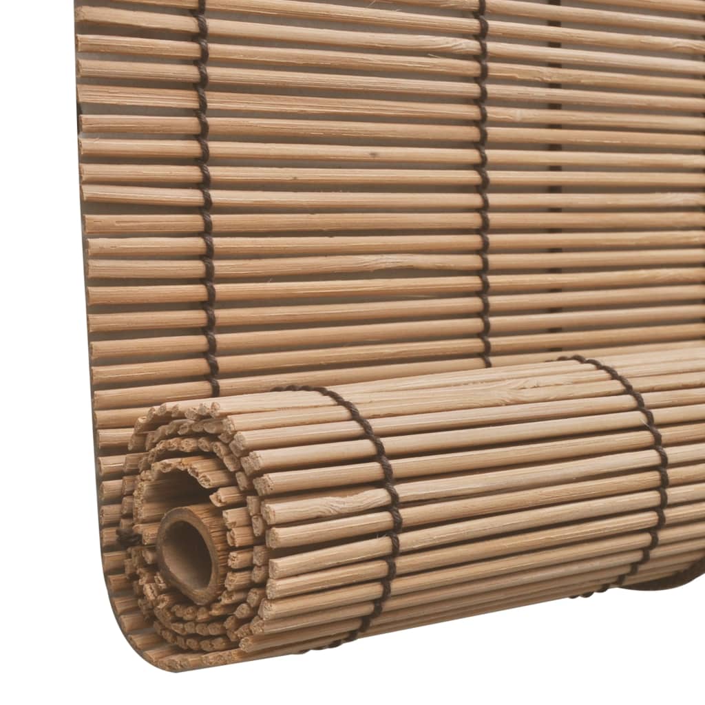 Rullaverho bambu 140x220 cm ruskea - Sisustajankoti.fi