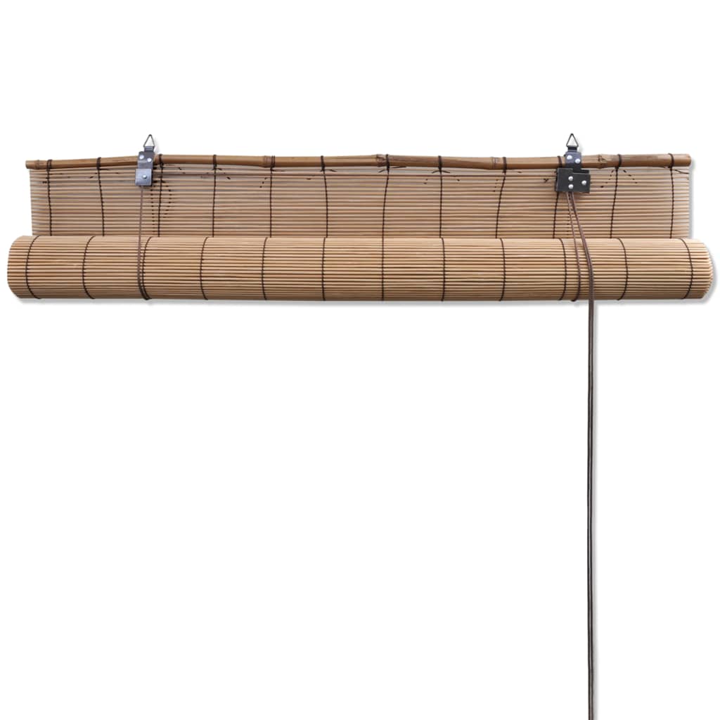 Rullaverho bambu 140x220 cm ruskea - Sisustajankoti.fi