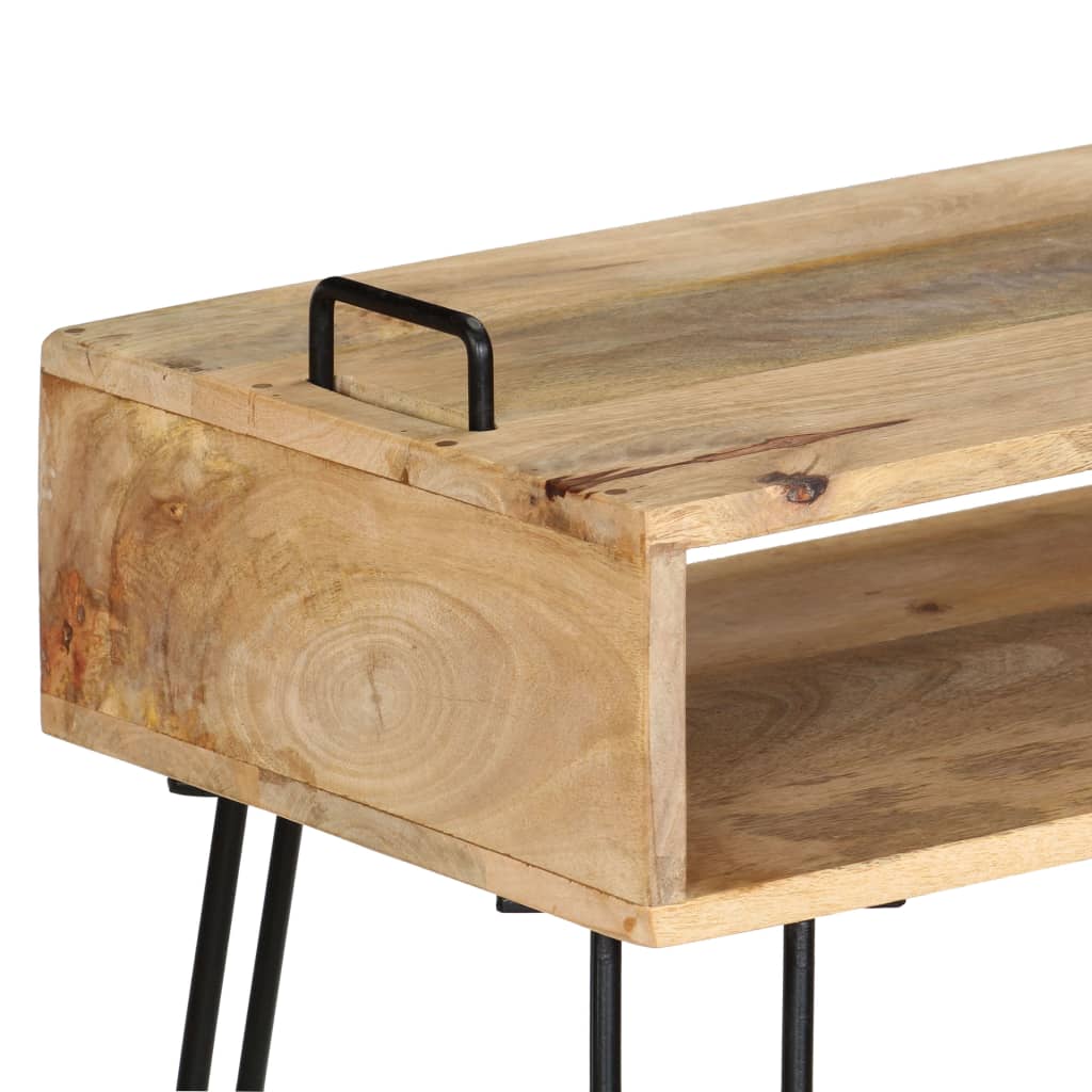 Konsolipöytä mangopuu 115x35x76 cm - Sisustajankoti.fi